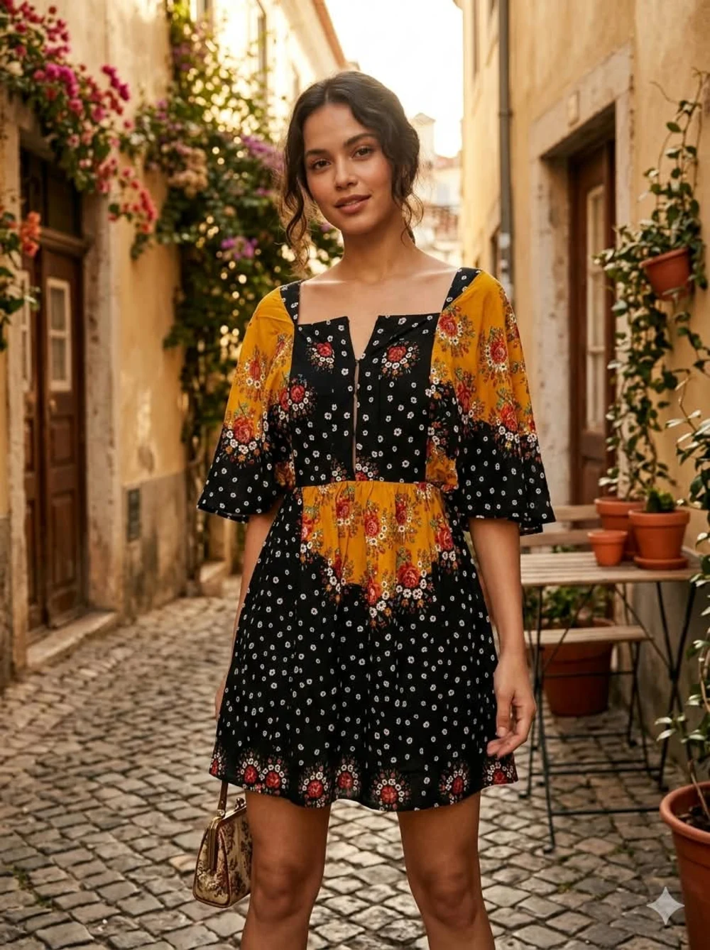 Vestido Farm Floral Boho